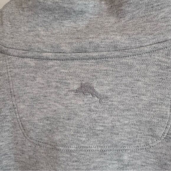 Tommy Bahama Men's Grey 1/4 Zip Pullover Sweatshirt Size XXL - Picture 5 of 8